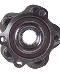 Front view of Rear Wheel Bearing And Hub Assembly For AWD SUVs Fits Nissan Pathfinder 2013 To 2020 Murano 2015 To 2023 Infiniti QX60 2014 To 2020 Infiniti JX35 5 Lug Hub