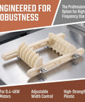 Plastic Coil Wire Winding Mold for Mini Motors and Micro Motors Six Layer Electrical Winding Frame for Precise Coil Placement Pro Grade Rewinding Tools for Micro Motor Repair Wide Applications 10.2 by 5.7 by 2.4 Inches 0.4 kW, adjustable plastic frame