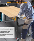 Heavy Duty Adjustable Roller Conveyor Stand With 18 Inch Wide Belt And Locking Swivel Casters perfect for table saw infeed support in action.
