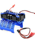 Beefy Dual 15000 RPM RC Brushless Motor Cooling Fan with 42mm Aluminum Heatsink for 4274 4068 4268 Motors, side view
