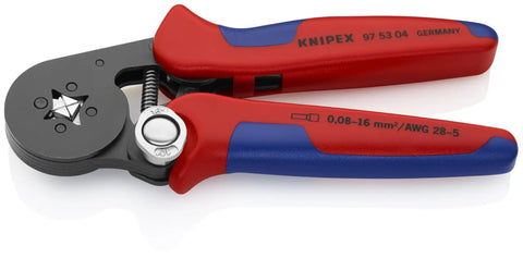 Self Adjusting Crimping Pliers For Ferrules And End Sleeves DIN 46228 Compliant Lateral Insertion For Solder Free Electrical