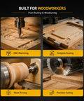 Double Sided Woodworking Tape For CNC Templates And Pattern Routing, 25mm Wide By 33m Long in various woodworking processes