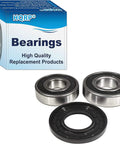 Pro Grade Front Load Washing Machine Bearing And Seal Kit Featuring Rock Solid Dual Ball Bearings And A Thick Rubber Gasket.