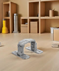 Heavy Duty Hidden Door Hinge Stainless Steel For Fire Hydrant Cabinets And Home Use Invisible Design Built Tough To 125Kg Rock Solid Construction Sleek Modern Interior Access Narrow Frame For Easy Emergency Opens, silver concealed pivot hinge on wood cabinet