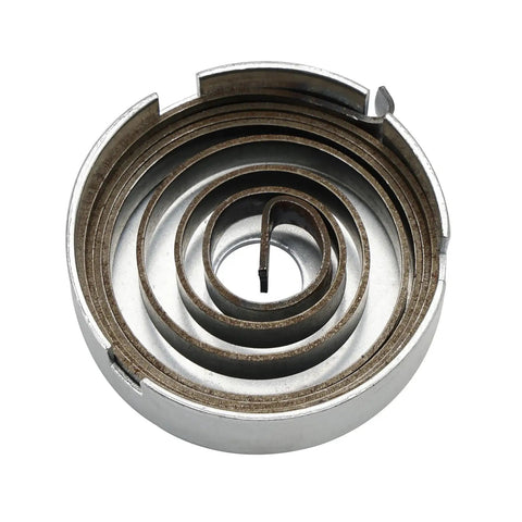 Heavy Duty Drill Press Return Spring Replacement Upgrade with durable steel coil, ideal for classic benchtop tools.