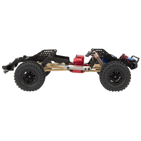 Lightweight Carbon Fiber LCG Chassis For TRX4M 1/18 RC Crawler Defender And Bronco Beefed Up Upgrade 8 Degree Bottom Incline
