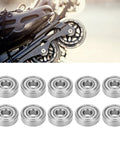 High Speed Ball Bearings Set Of Ten For Skateboards Inline Skates Scooters And Roller Blades Dope Stainless Steel Wheel Bearings