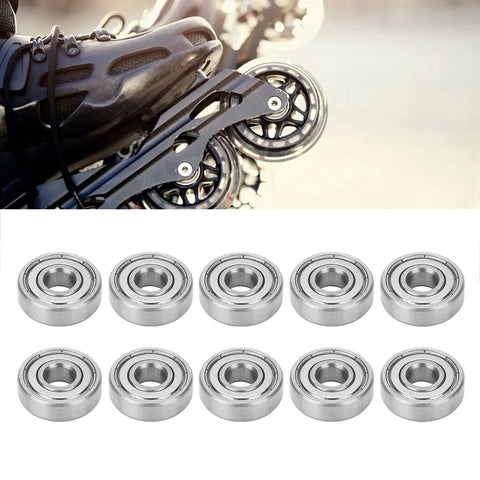 High Speed Ball Bearings Set Of Ten For Skateboards Inline Skates Scooters And Roller Blades Dope Stainless Steel Wheel Bearings