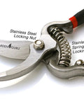 Heavy Duty Bypass Pruning Shears For Garden Pros With Forged Steel Blades Safety Lock Non Slip Comfort Grips And Precision Cuts Up To One Inch Diameter For Serious Gardeners
