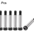 Straight Up Hardcore Alloy Steel Hex Socket Head Shoulder Bolts 1-3/4 X 3/8 Inch Stripper Fasteners 5/16-18 Thread six pack set.