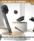 Hella Smooth Five Foot Sliding Barn Door Hardware Kit With Rock Solid Heavy Duty Track Rails And Easy Peasy Roller Wheels For Single Door Up To Thirty Inches Wide Zero Fuss Installation, showcasing durable carbon steel components.