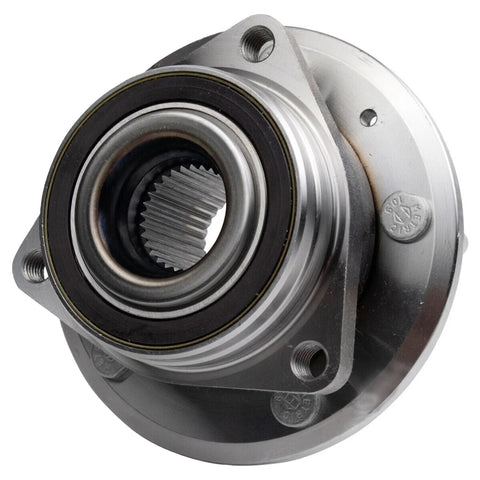 Front Wheel Bearing Hubs 2-Piece Set With 5-Lug Fit For Chevy Malibu 20-22 Equinox 18-24 Trailblazer close-up view