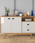 Cabinet with Granite Contact Paper Peel And Stick For Kitchen Countertops Cabinets And Tables Budget Friendly Waterproof Self Adhesive Vinyl Wallpaper In Grey Marble Look 36 Inch By 200 Inch Roll Removable Repositionable With No Residue applied