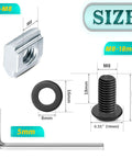 Components of the 20 Piece 4040 Aluminum Extrusion Profile Heavy Duty Connector Kit With Corner Brackets Built To Last And M8 T Slot Nuts Bolts And Wrench