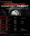 Image showing compatibility chart for Heavy Duty Front Brake Rotors And Top Shelf Ceramic Pads Set For Jeep Compass Cherokee And Mitsubishi Outlander Lancer 11 57 Inch 294Mm.
