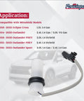 Washer Fluid Level Sensor 8260A406 For Mitsubishi Outlander PHEV 2018 2022 Outlander 2014 2020 Eclipse Cross 2018 2025 Outlander Sport 2016 2025 Replacement Part Plug And Play Direct Fit, connector detail