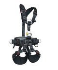 Full Body Climbing Harness With Inverted Capability, Thickened Waist Cushion, Five Gear Rings For Any Angle, CE Certified