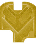 Gold CNC Machined Aspis Cut Slide Cover Back Plate for Springfield Echelon 4.5F and 4.0C 9mm, anodized aluminum upgrade