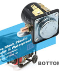 12V Start Solenoid Relay Replacement for Cummins Onan RV Generators Plug and Play Copper Build, waterproof design, side view