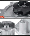 Detailed view of Engine Water Pump With Gasket For 1.8L 2.0L 2.4L DOHC SOHC Four Cylinder Engines Fits Dodge Jeep Chrysler Mitsubishi Ram