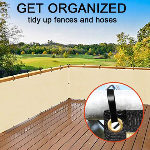 Heavy Duty 26 Inch Cable Zip Ties Nylon Wire Ties With 175 Pound Tensile Strength For Indoor And Outdoor Use UV Resistant Black And White 40 Pack Built To Handle Tough Bundling And DIY Cable Management In Home And Garage securing fence