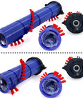 Anti Winding Roller Brush for DC65 DC66 Robotic Vacuum Cleaner Replacement Bar Roll with Adjustable Rotation No Fuss Super Easy Splice Replacement Part to Fight Hair Tangles