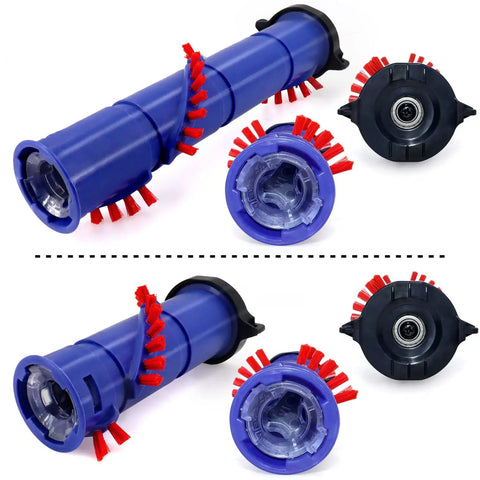 Anti Winding Roller Brush for DC65 DC66 Robotic Vacuum Cleaner Replacement Bar Roll with Adjustable Rotation No Fuss Super Easy Splice Replacement Part to Fight Hair Tangles
