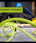 Three Eighths Inch Air Hose 250 Ft Beefy Heavy Duty Lightweight For Air Compressors With 300 PSI Working Pressure MNPT Fittings