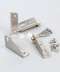RP HNG011 Right Or Left Hand Non Self Closing Hinge For Commercial Refrigeration Doors OEM Replacement Part with screws and caps