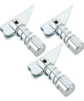 Heavy Duty 3 Ton Forklift Positioning Pins With Big Base And Thickened Body For Industrial Trucks, Easy Install Limit Lock Set visible from above.
