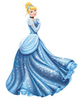 Totally Cinderella Glamour Peel And Stick Giant Wall Decal For Princess Room By RoomMates 29 Inch Wide By 40 Inch High