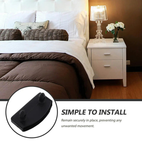 Awesome 20 Pack Plastic Bed Slat Holders For Twin Full Queen Sizes Snug Secure Fit Easy Install Replacement End Caps Brackets black bed slat holder on bedroom bed