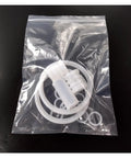 15 Plus 2 Pcs Silicone Seal Rings Gaskets Tubes And Components Set For VEVOR Ice Cream Machines And YKF Soft Serve Makers Replacement Spare Parts Easy Install Durable High Quality in a clear bag