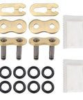 520 Chain Master Link Kit 2 Pack With O Ring For Motorcycle ATV Dirt Bike Go Kart And Quad Heavy Duty Roller Chain Connector Links Includes Free Lubricant Pack