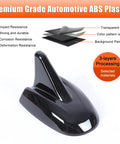 Maserati Ghibli Quattroporte Roof Shark Fin Antenna Cover Cap Trim Upgrade For 2017 2018 2019 2020 2021 2022 2023 2024 Black Exterior Decoration Accessory Built From Premium ABS Easy Fit And Dope Finish