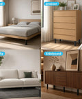 Heavy Duty Adjustable Furniture Legs Eight To Twelve Inches With Four Mounting Threads For Beds Sofas Cupboards Desks in stylish home settings.