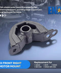 Heavy Duty Front Right Engine Motor Mount For Honda Acura El Integra Civic Crv 1994 To 2001 Shop Grade Damping Bracket side view