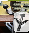 Heavy Duty Routing Edge Guide Fits Your Compact Cordless Router with aluminum design for precision cuts and easy setup.