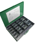 Beefy Self Locking Threaded Insert Kit With Coarse Threads And Standard Wall Build in organized storage case for easy access.