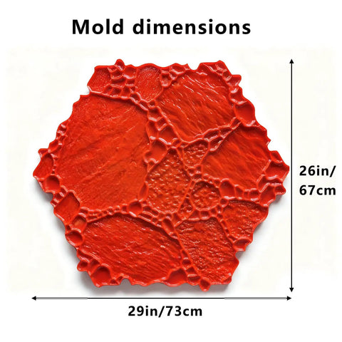 Wood Grain Concrete Stamp Kit For Real Stone Texture Game Changer For Walkways Patios And Garden Paths With Stamp Mat