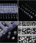 400Pcs SMD Aluminum Electrolytic Capacitor Kit With 24 Values From 1uF To 1000uF 6.3V To 50V Includes Storage Box For PCB Repairs