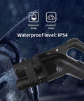 CCS1 To CCS2 EV Charger Adapter Type 1 To Type 2 SAE J1772 IEC 62196 black waterproof and dustproof design