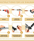 Instructions for Heavy Duty 2 Inch Stem Casters Set Of 4 With Five Sixteenths By One And A Half Inch Stem Iron And Plastic Sockets