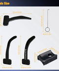 Tool size chart for 3.6L Timing Tool Kit With Camshaft Holding And Phaser Tools for 2011 to 2019 3.6L Engine Vehicles.