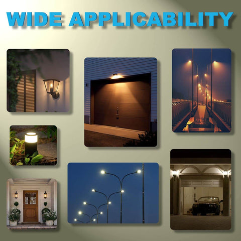 Wide applicability of Outdoor Photocell Light Sensor Switch Dusk To Dawn Auto Control Twist Lock Plug