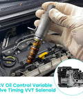 Direct Fit OCV Oil Control Valve Timing Solenoid For Acura RSX Honda Civic Accord CR-V Element 2.0L 2.4L L4 Engines Fits 2002-2011 Model Years OEM Grade 917-224 15810RAAA03 in engine bay