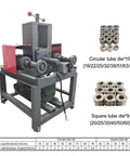 Dinenovate 2.2Kw Electric Pipe Bender Machine For Square And Round Tubing Cold Bending Tool with circular and square tube dies