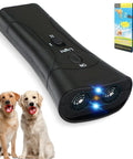 Ultrasonic Bark Deterrent For Dogs And Puppies 3 In 1 Training Tool With LED Warning Light And Ultra Bright Flashlight image