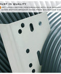 Built Like A Tank Garage Door Bottom Lift Brackets For Seven Sixteenth Inch Roller Stem Heavy Duty Galvanized Steel close-up view