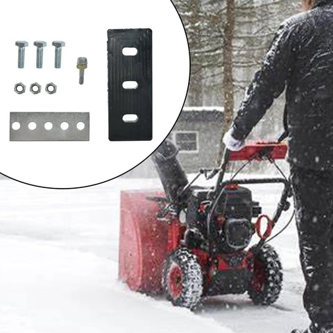 Upgrade Your Two Stage Snow Blower With This Universal 3 Blade Impeller Kit To Boost Throwing Power And Efficiency By Reducing The Gap For Smashing Through Heavy Winter Flurries And Popping Clear Driveways Effortlessly, including a impeller kit shown with small parts.